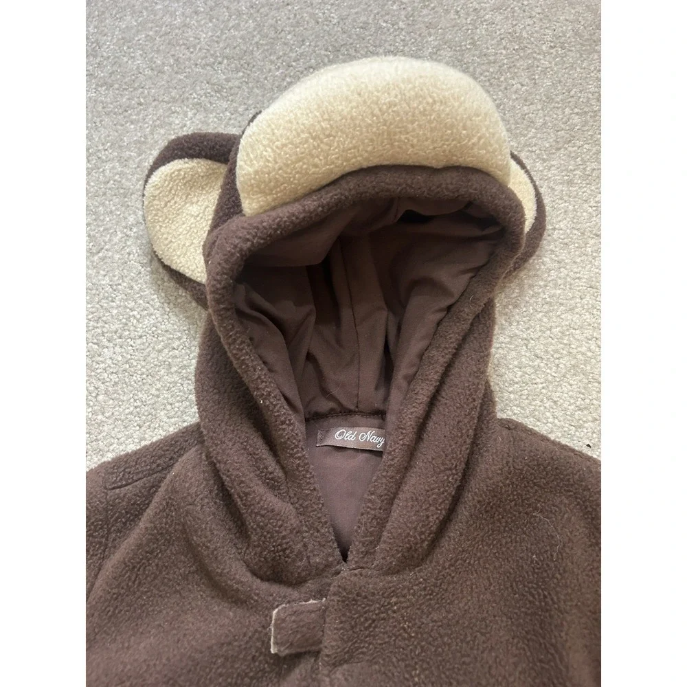 Old Navy MONKEY Plush Halloween Costume Brown Fur Kids Girl Boy Child 4T-5T